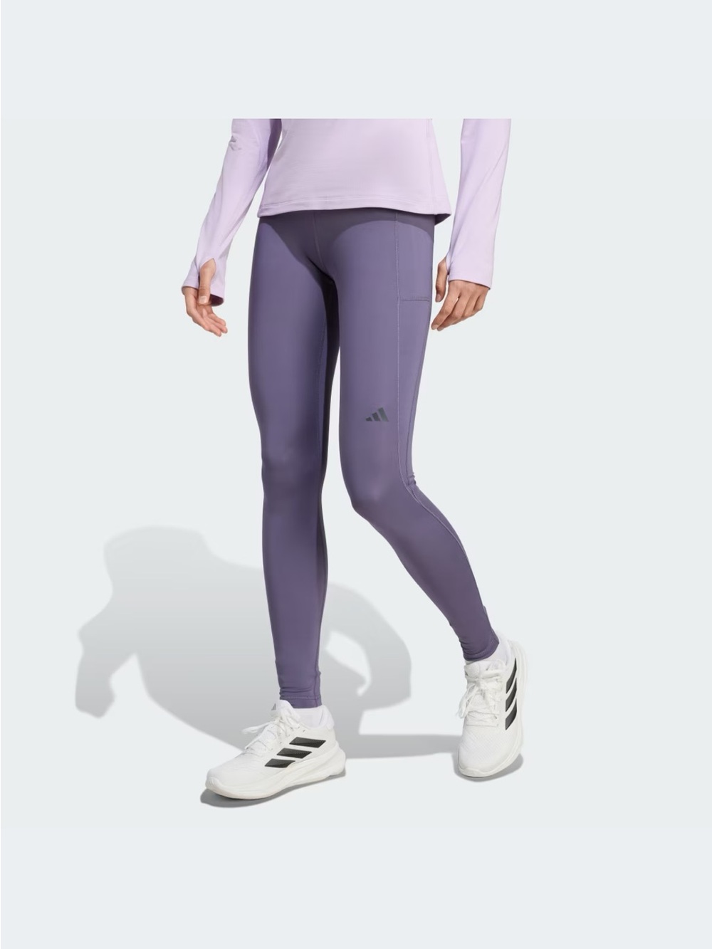 adidas own the run Lavender High-Rise Training Leggings